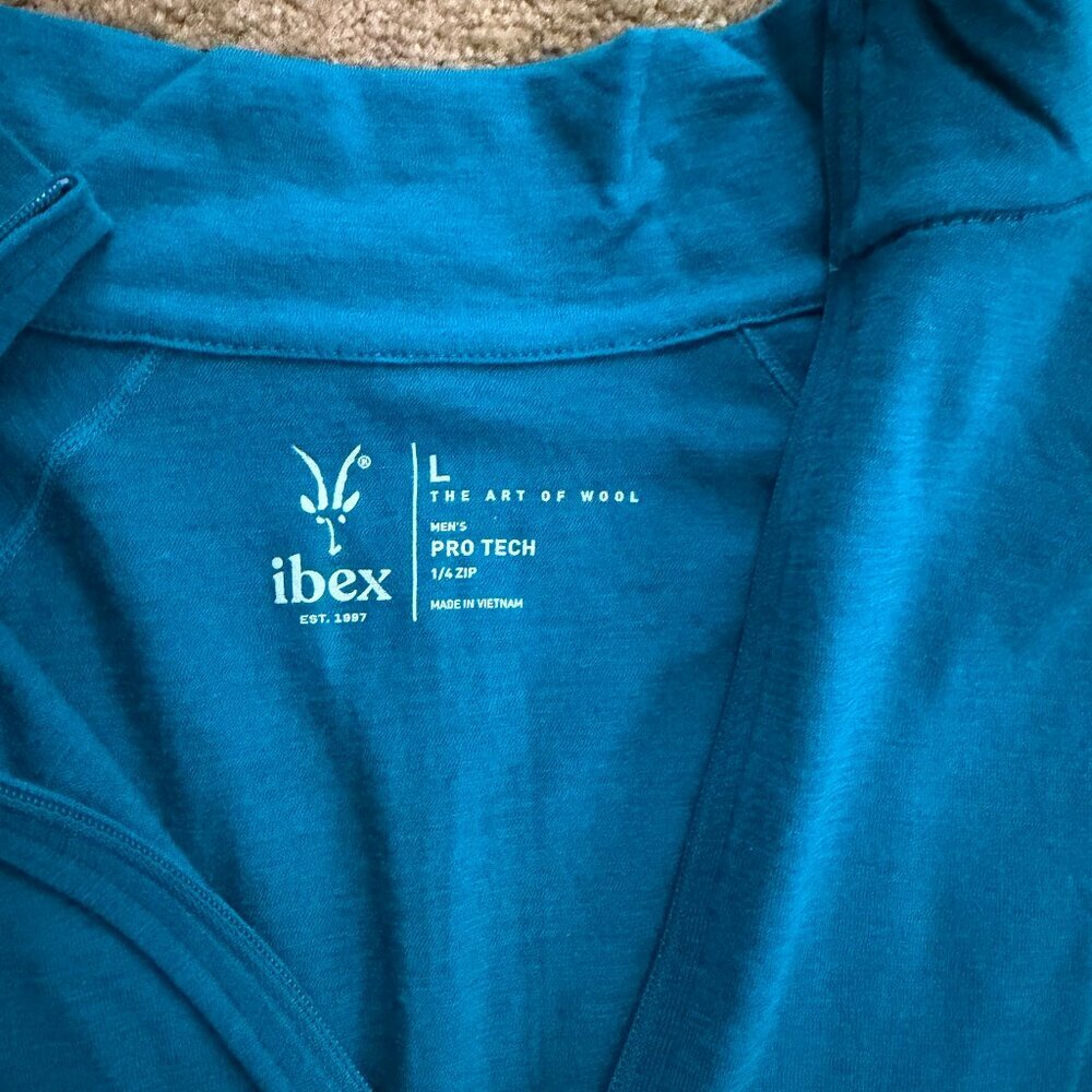 NWT: Ibex Woolies Pro Tech Q-Zip (Men's Large)​